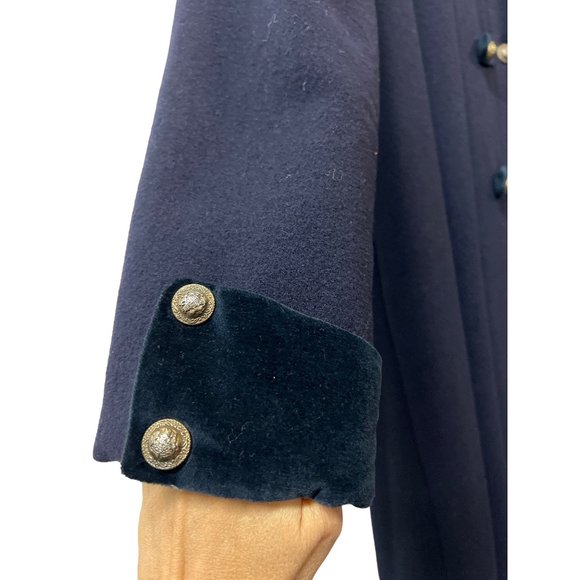 Vintage Girls Military Coat Tailored by Rothschild - Picture 3 of 9